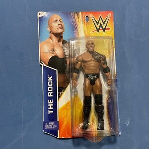 WWE Basic Series The Rock Action Figure – 2014 Walgreens Exclusive (NEW)